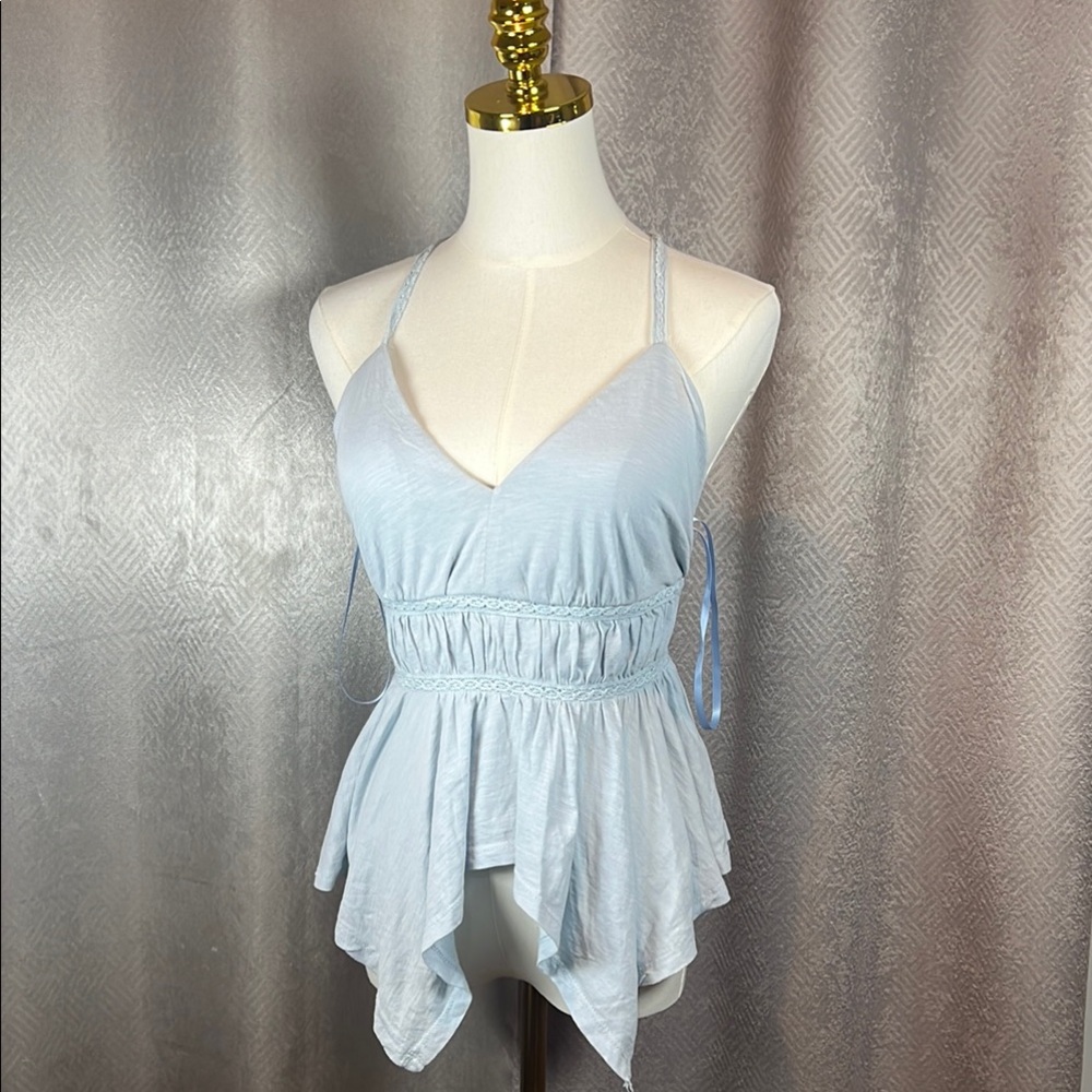 Anthropologie V-Neck Asymmetrical Top size XS. order(110) - Picture 8 of 11